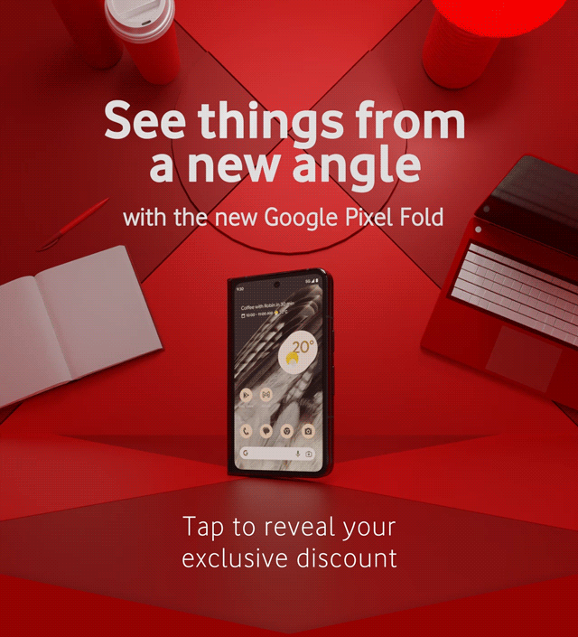 See things from a new angle with the new Google Pixel Fold