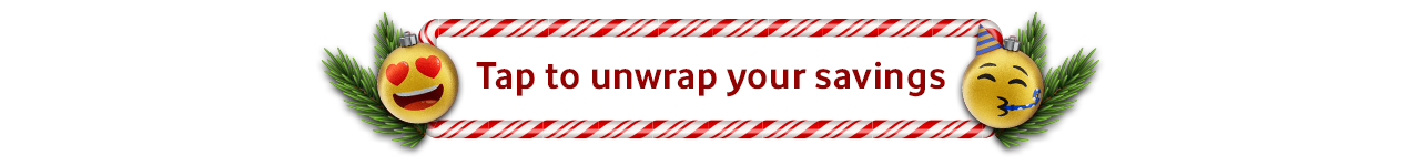 Tap to unwrap your savings