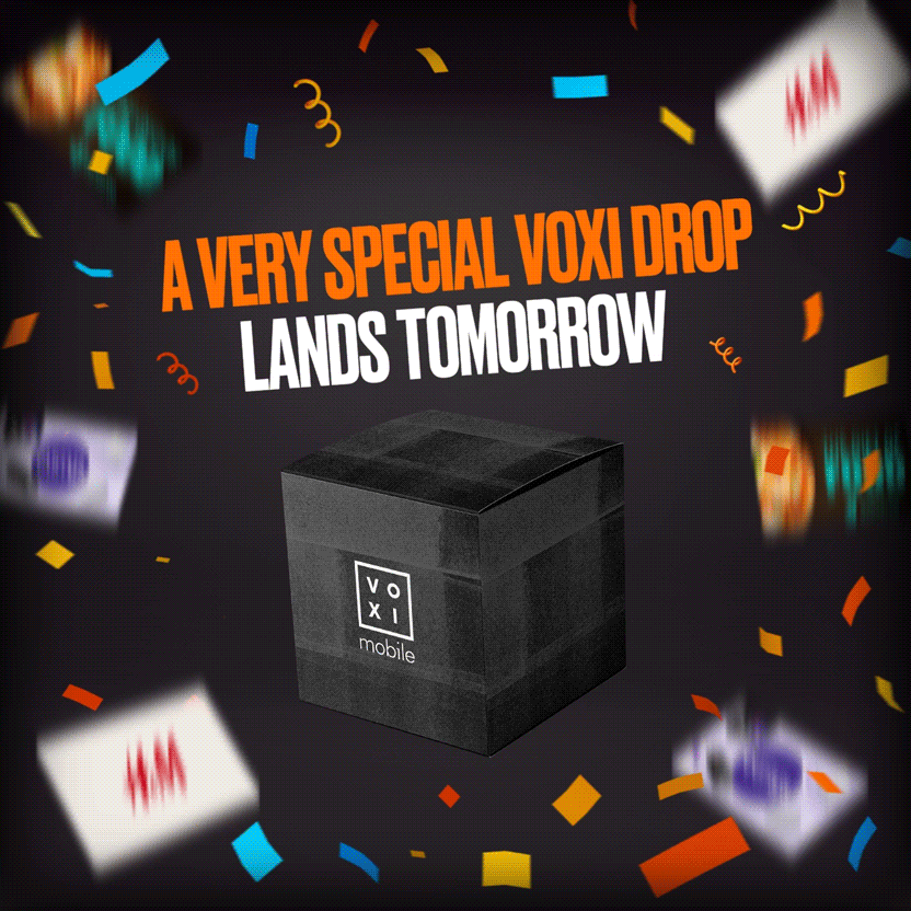 To celebrate 1 million customers, A very special VOXI drop lands tomorrow